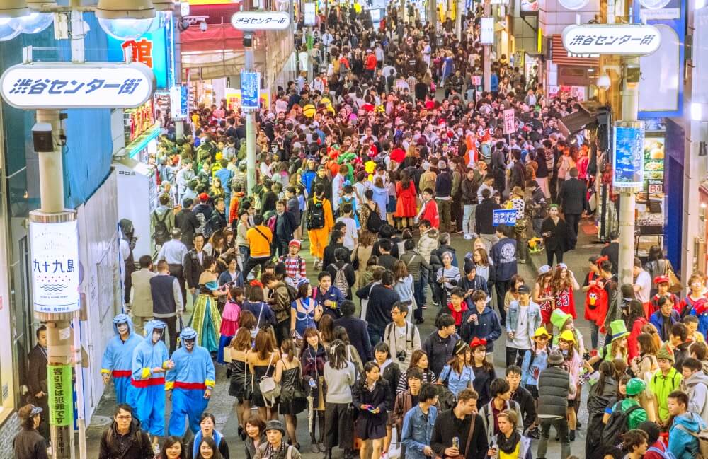 Shibuya crowd