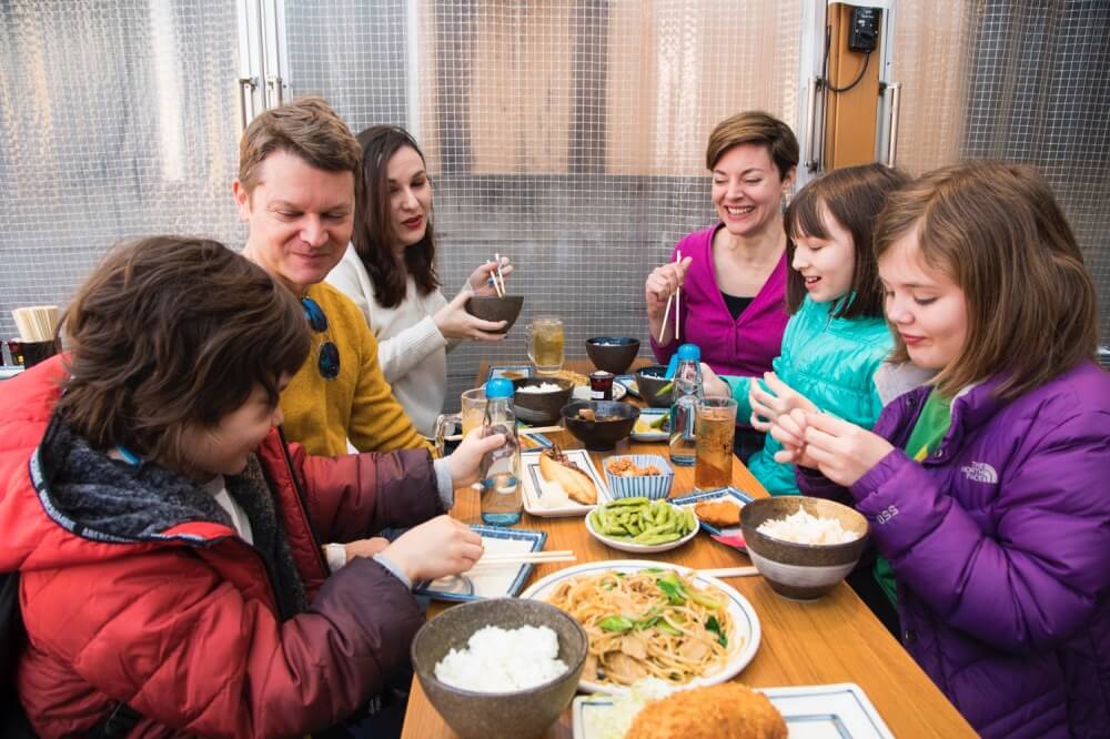 Asakusa tour guests