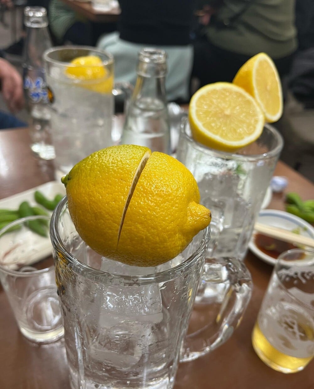 Lemon sour drink
