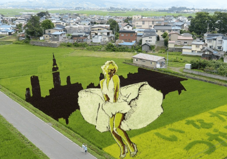Rice Paddy Art: A Sustainable Way to Celebrate Nature | Arigato Travel