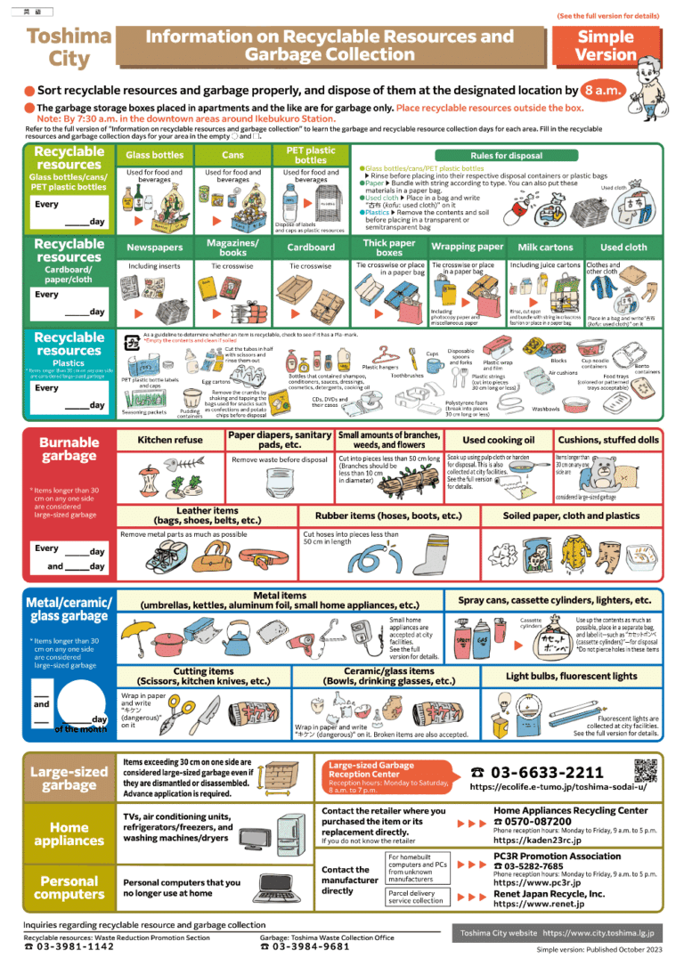 Mastering Waste Disposal in Japan: A Must-Know Guide for Travelers and ...